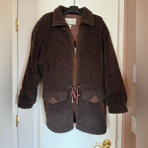Brown Sherpa Coat